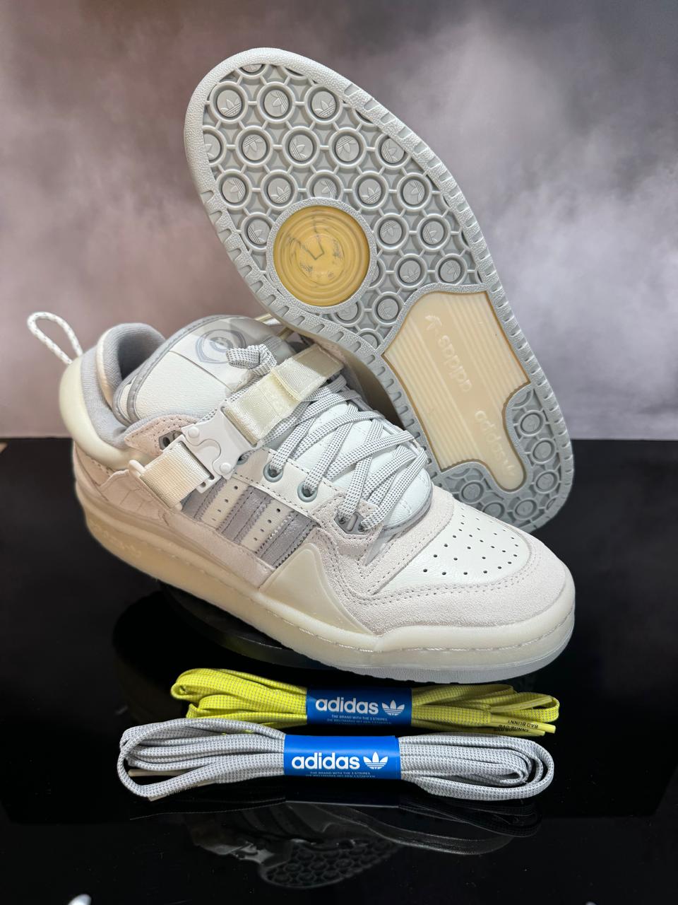 Adidas Forum Buckle Low White