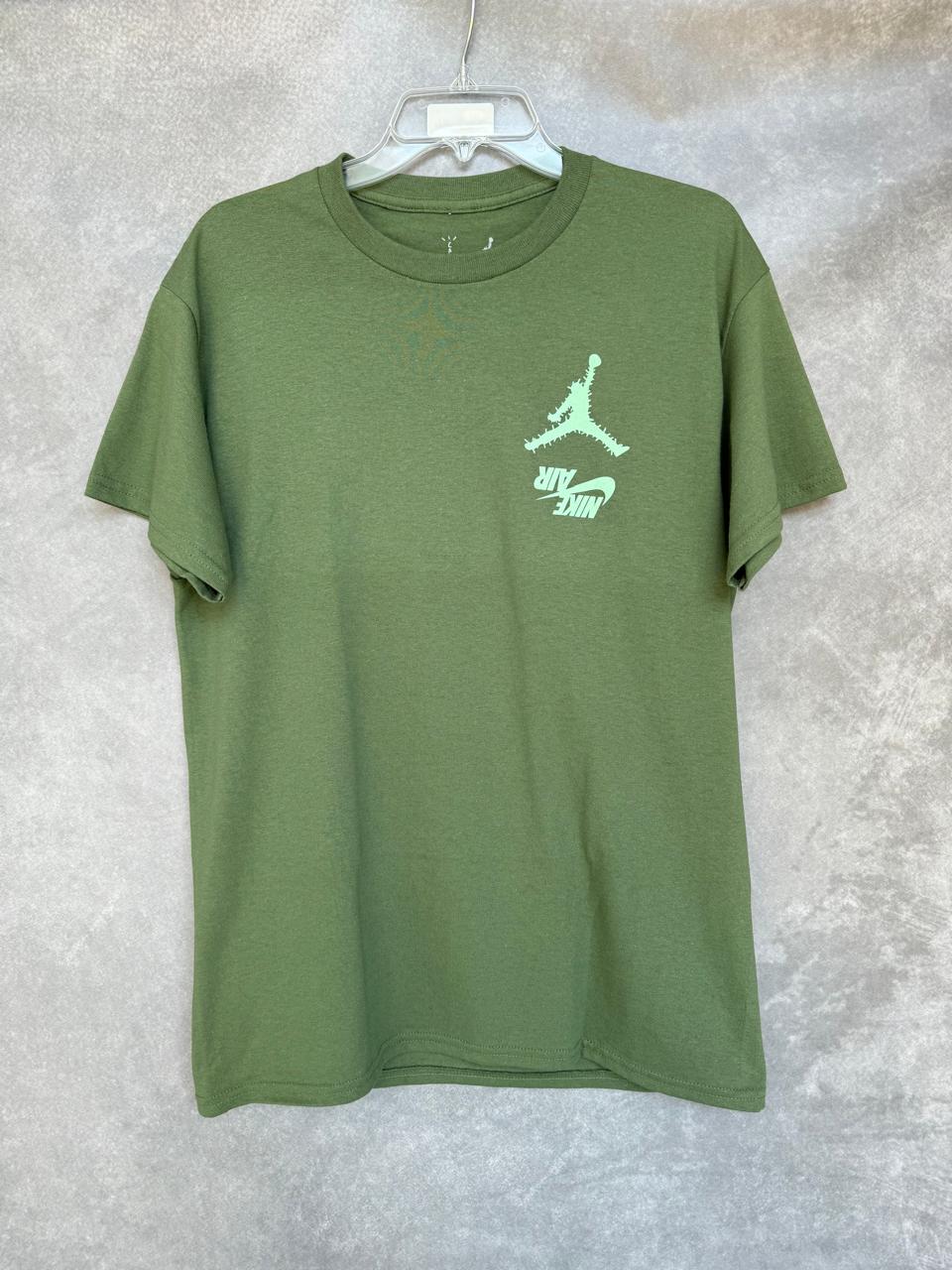 Camisa Jordan X Cactus Jack Highest (Verde Oliva)