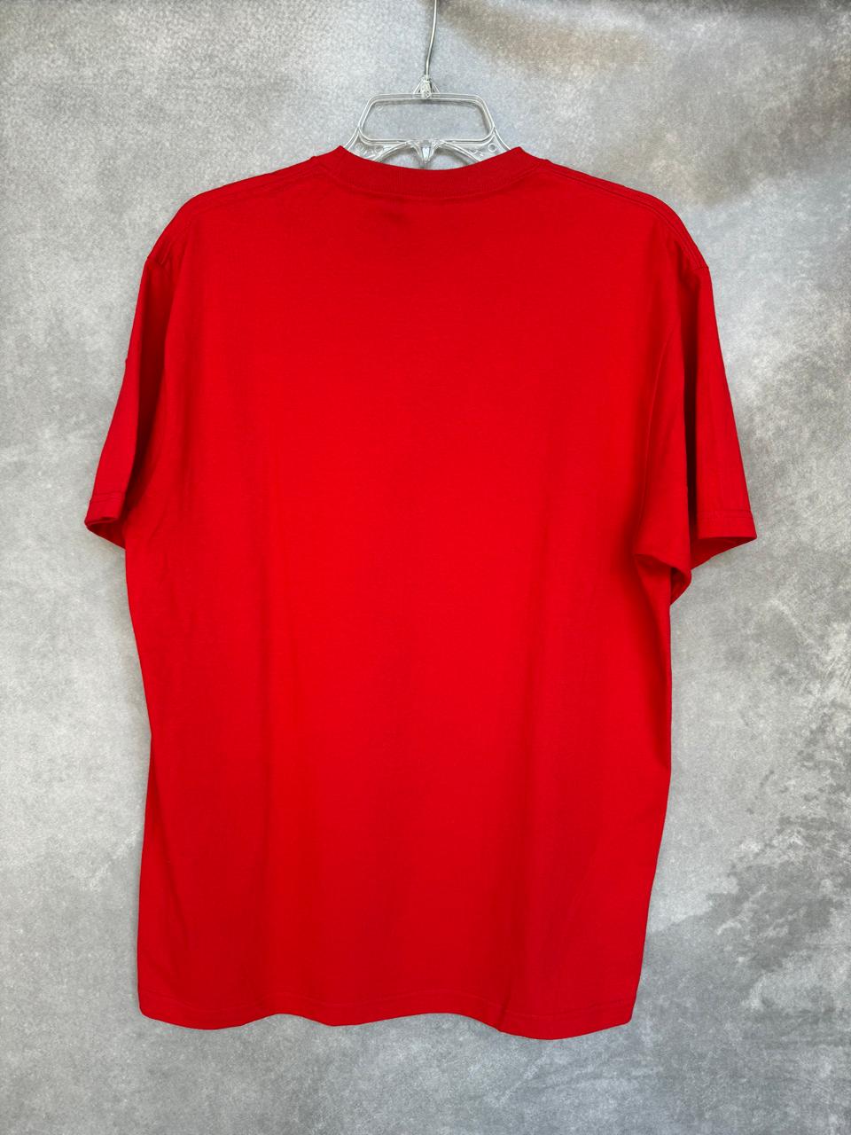 Camisa Supreme Roja Box Logo Camo