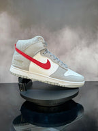 Dunk High Light Smoke Grey Gym Red