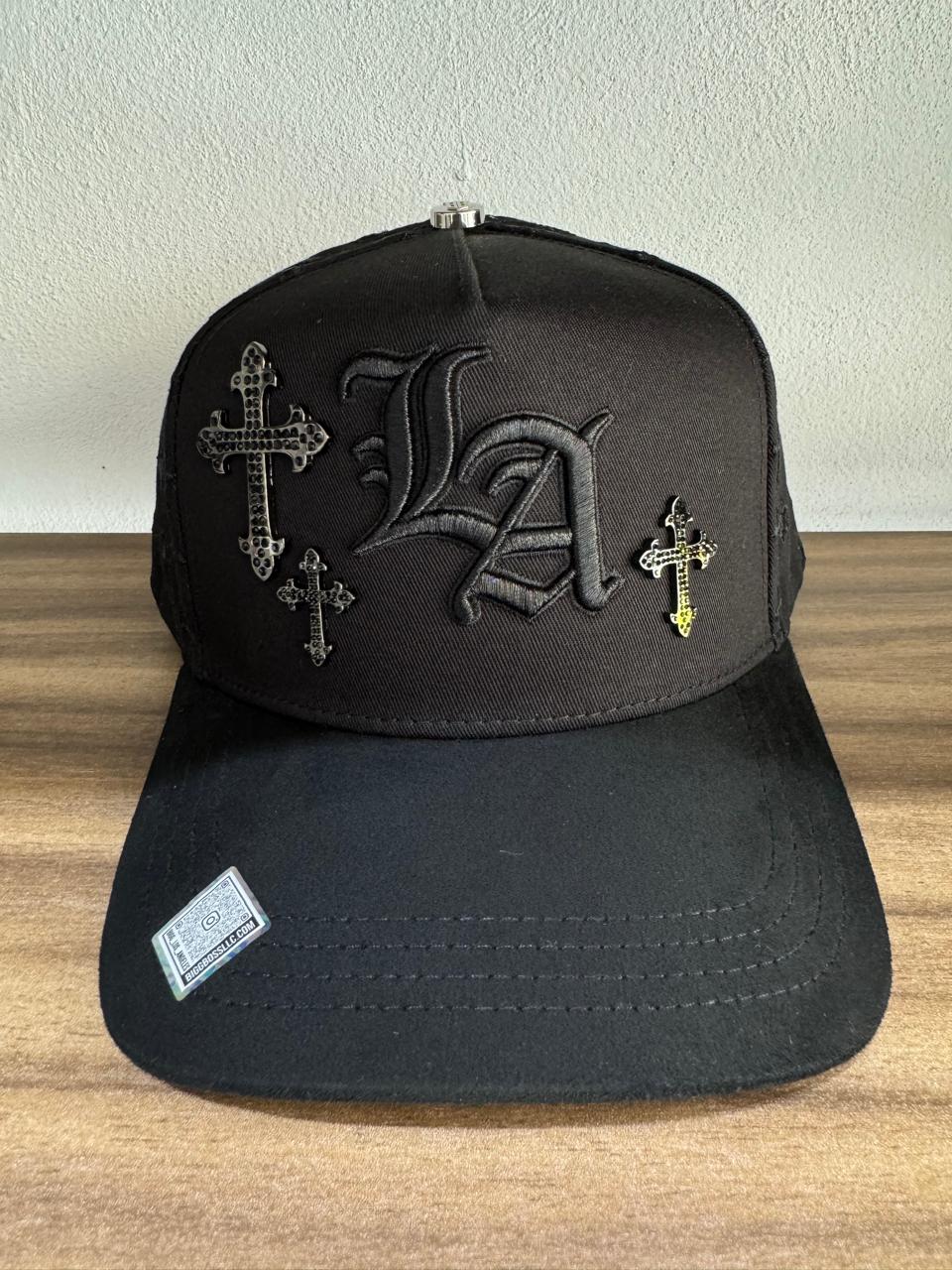 Gorra BIG BOSS LA Cruz Black