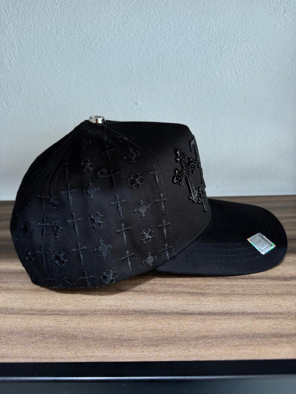 Gorra BIG BOSS LA Cruz Black
