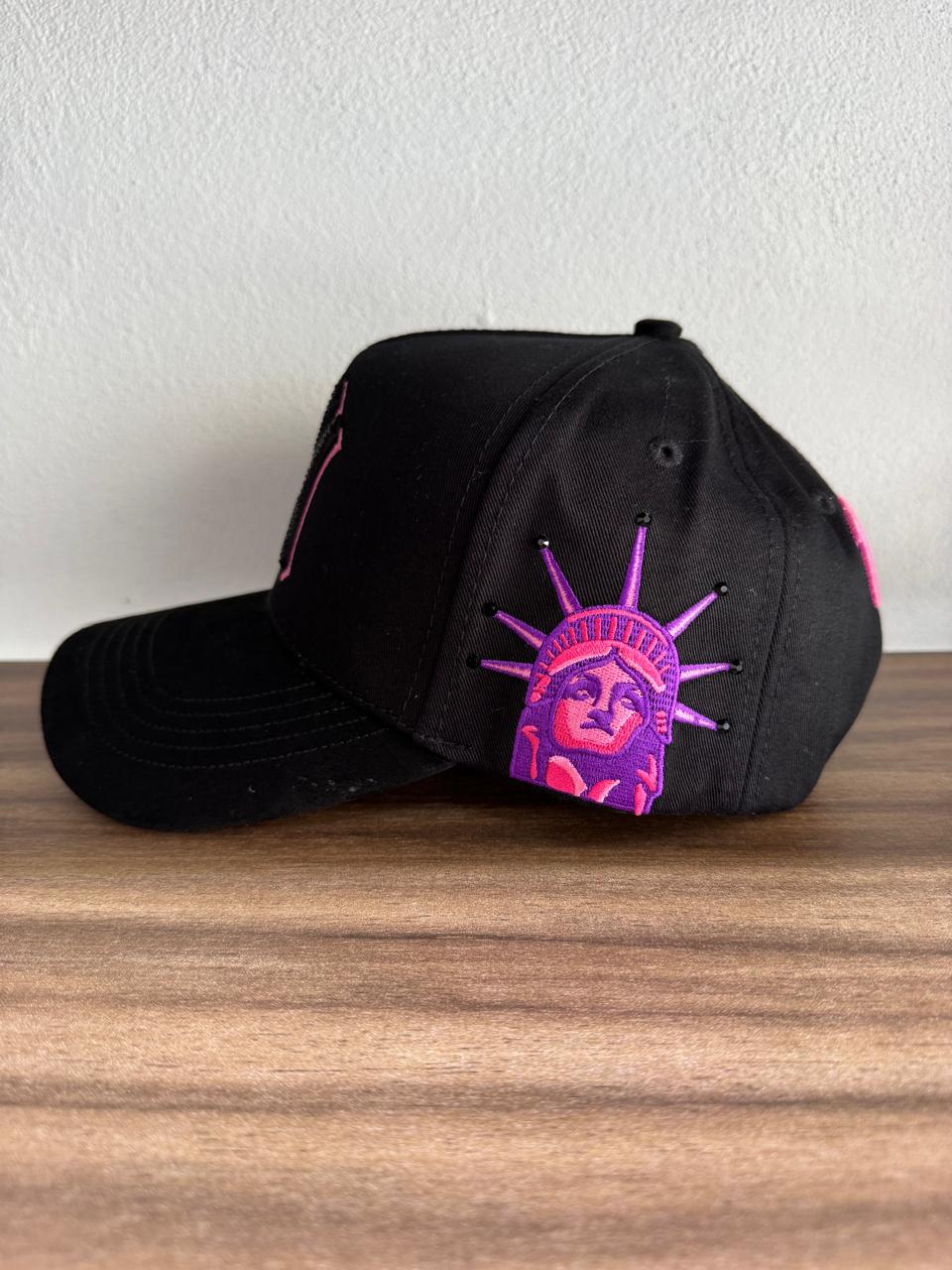 Gorra BIG BOSS x Kevin Hats NY Pink