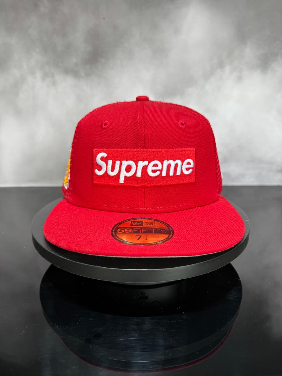 Gorra Supreme X New Era Roja