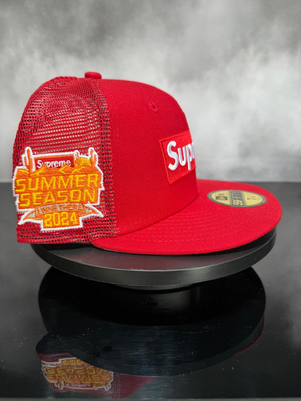 Gorra Supreme X New Era Roja