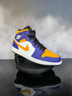 Jordan 1 Mid Lakers