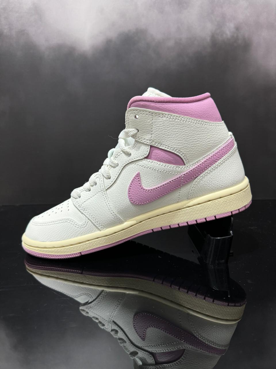 Jordan 1 Mid Sail Pink Coconut Milk