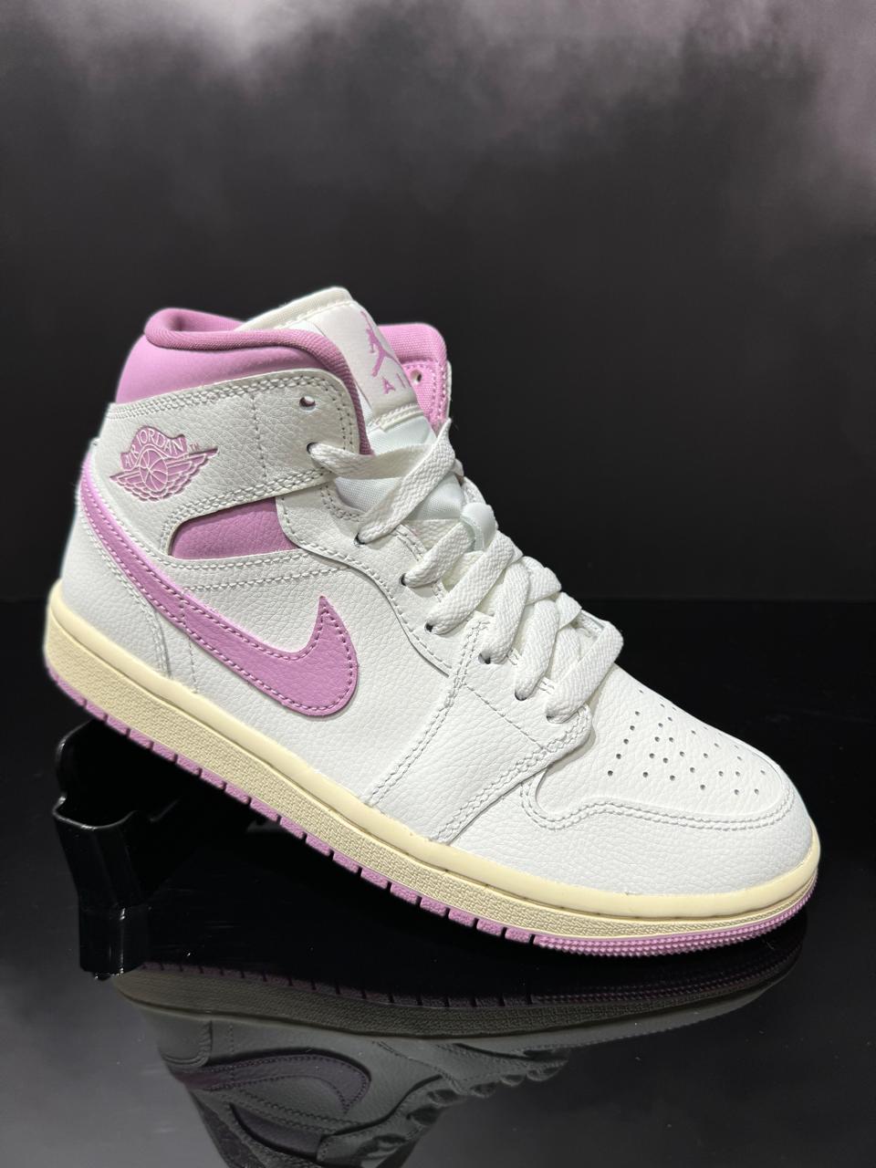 Jordan 1 Mid Sail Pink Coconut Milk