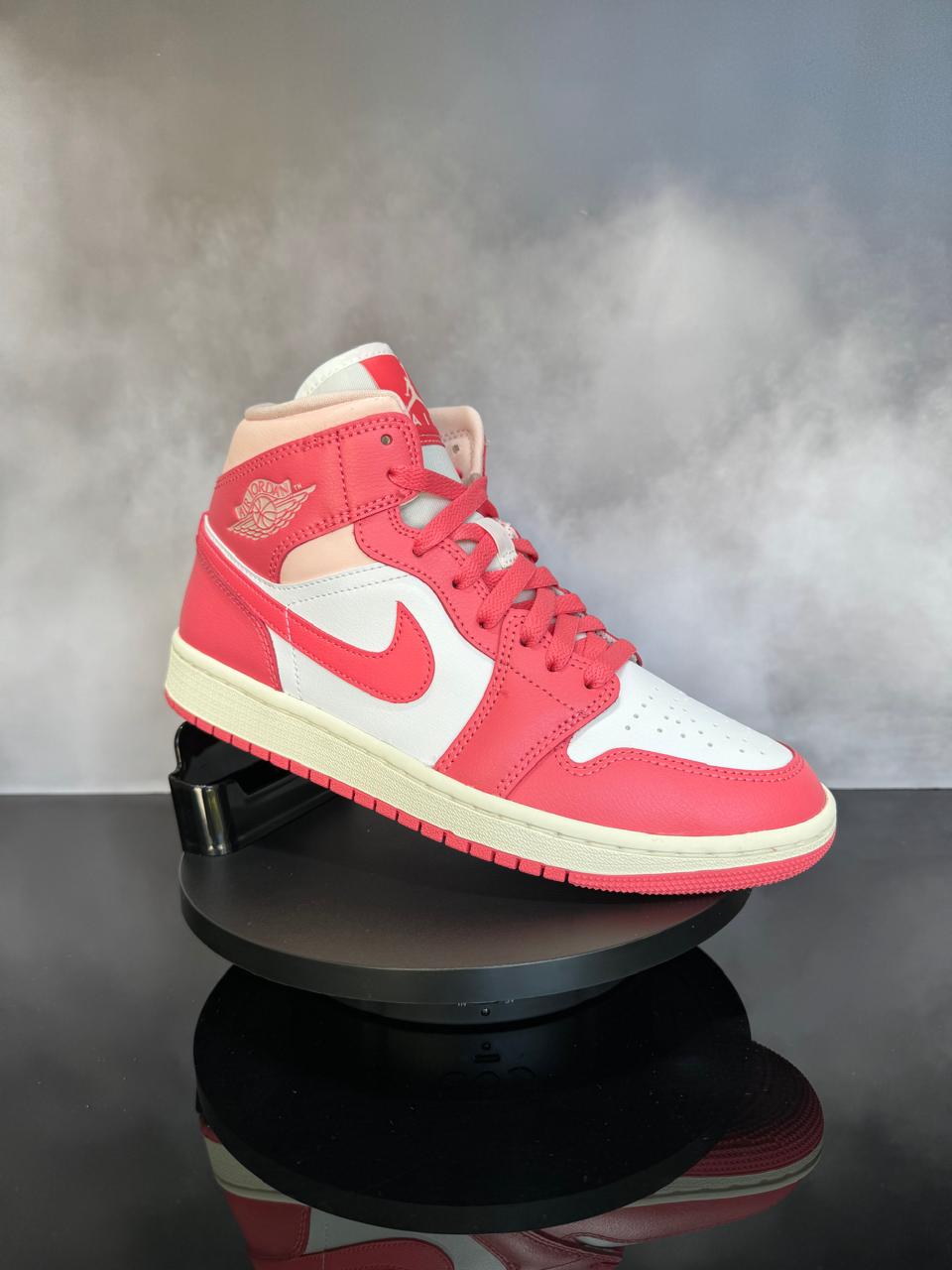 Jordan 1 Mid Strawberries & Cream
