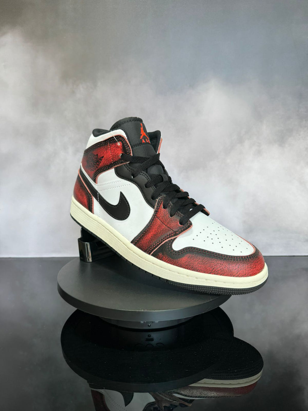 Jordan 1 Mid Wear Away Chicago