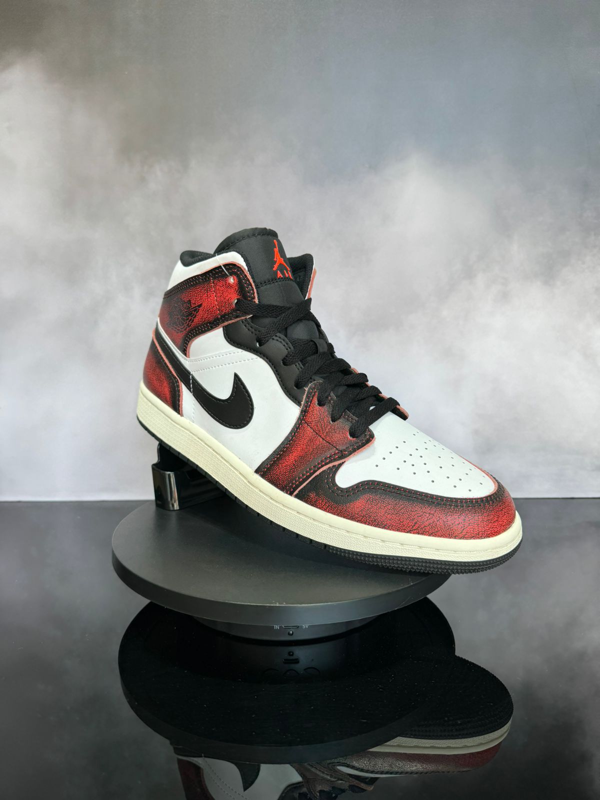 Jordan 1 Mid Wear Away Chicago
