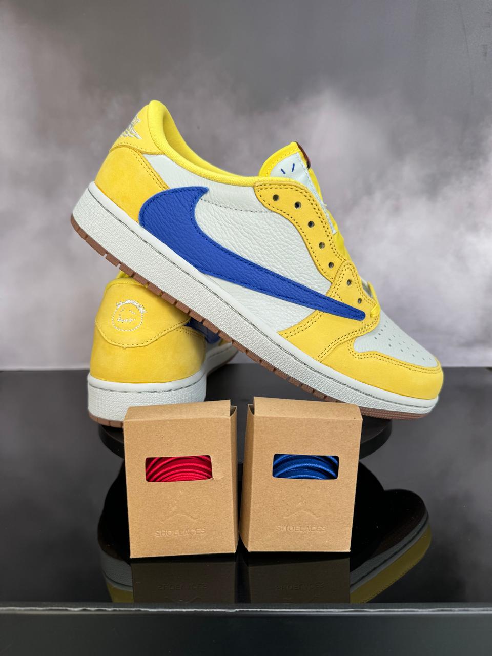 Jordan 1 Low OG Travis Scott Canary
