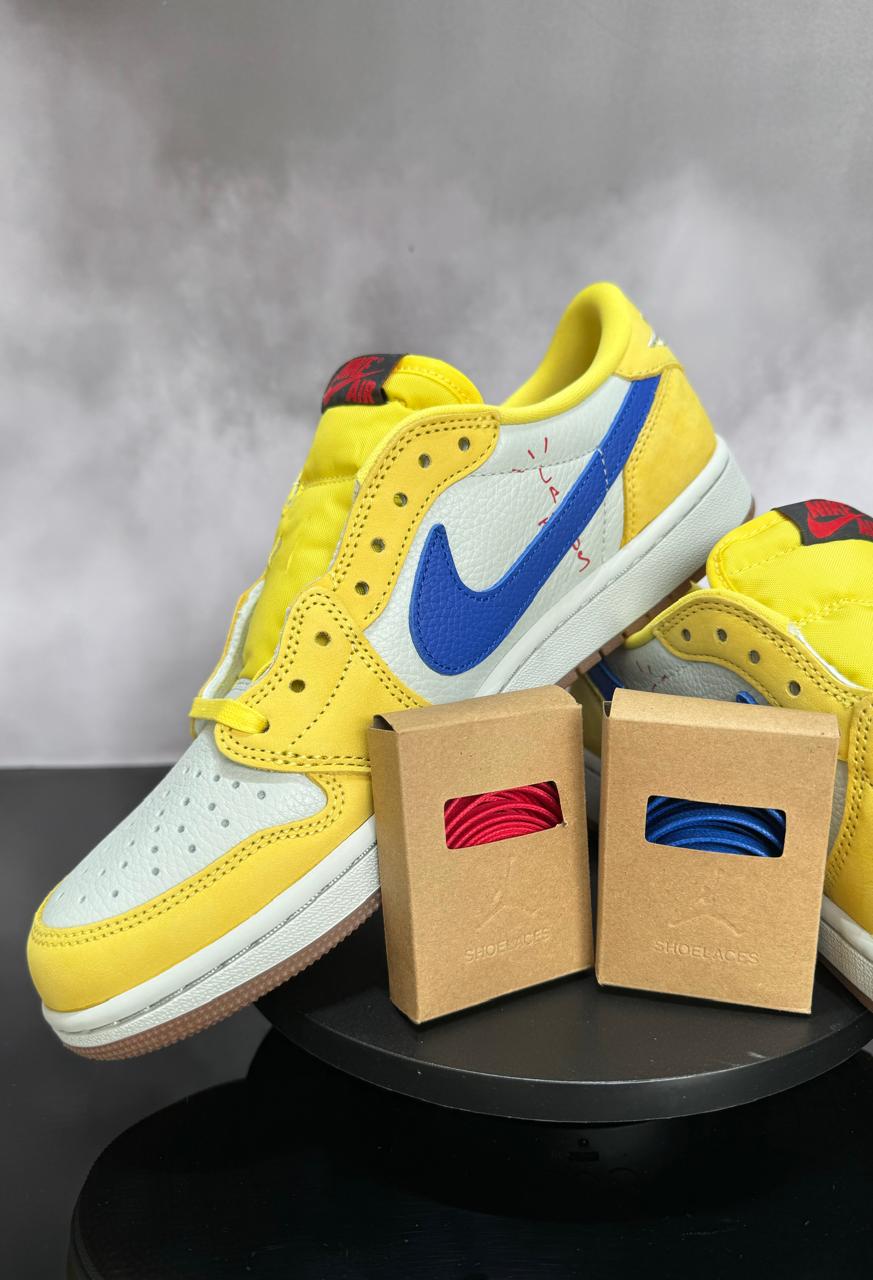 Jordan 1 Low OG Travis Scott Canary