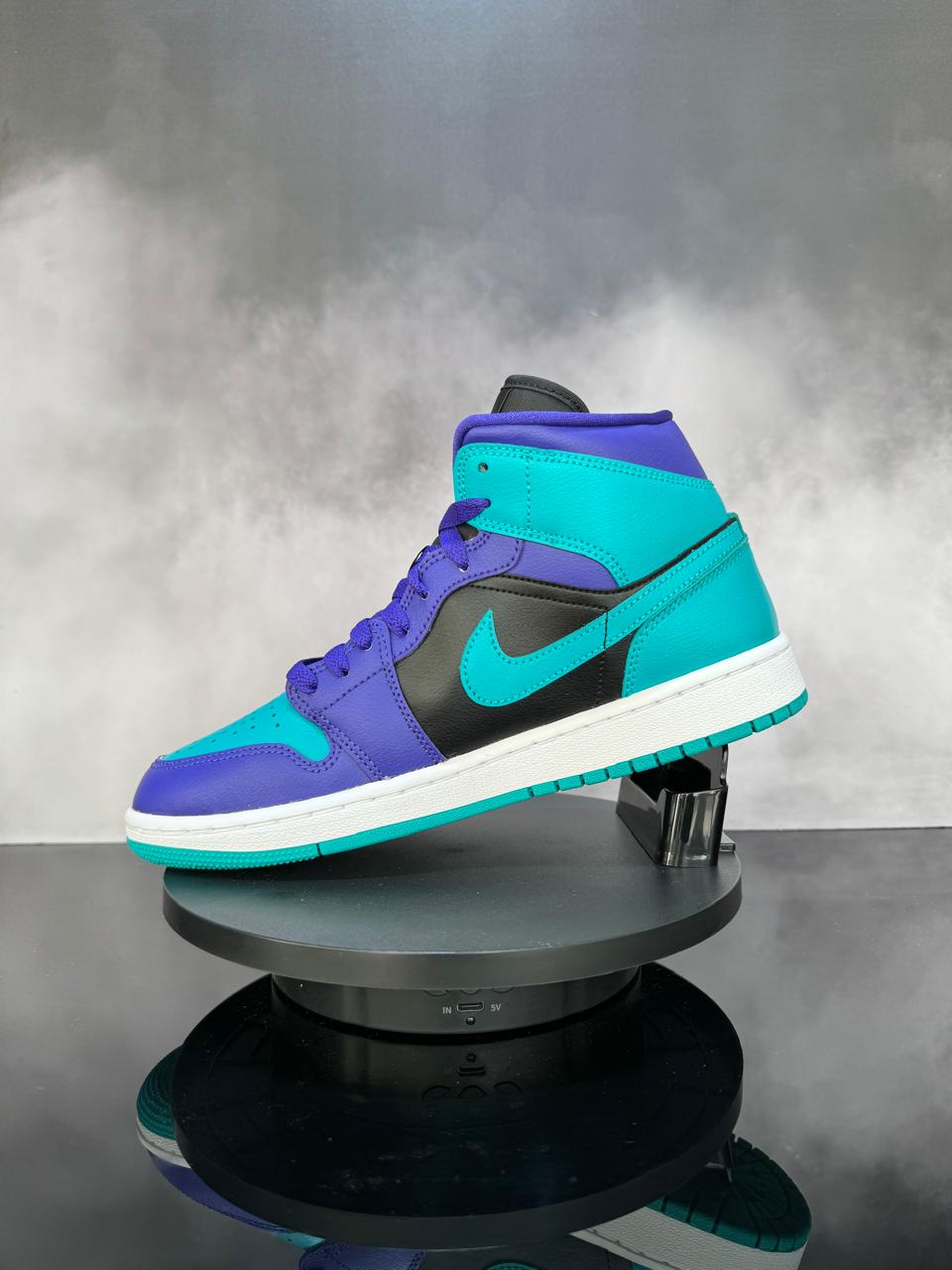 Jordan 1 Mid Black Grape