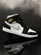 Jordan 1 Mid Patent Metallic Silver